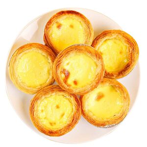 食科葡式蛋挞皮蛋挞液套餐空气炸锅半成品烘焙组合蛋黄油烤箱酥皮