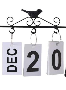 创意桌面摆件日历北欧