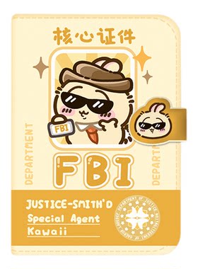 FBI新款防消磁可爱多卡位卡包