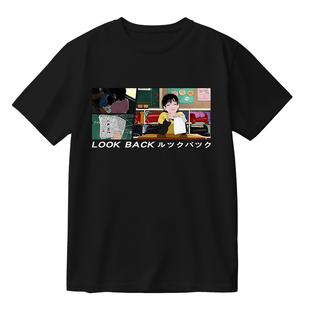 蓦然回首京本藤本树周边短袖T恤动漫二次元男女纯棉印花休闲上衣
