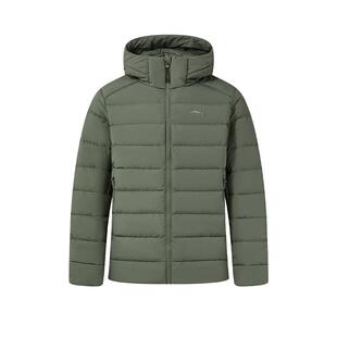 PONY1972男女同款白鸭绒羽绒服保暖锁温连帽棉服外套254M2OF01