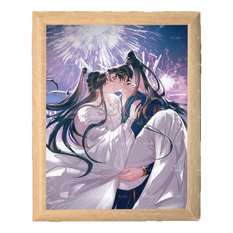 二哈和她的白猫师尊周边相框摆台