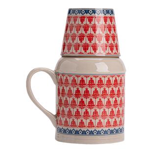 汝窑泡茶壶小暖壶马克杯带盖陶瓷焖茶杯中式大容量保温瓶闷泡壶具