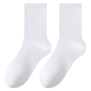 袜子男款短袜纯棉无骨低帮短款短筒夏季薄款运动吸汗透气白色船袜