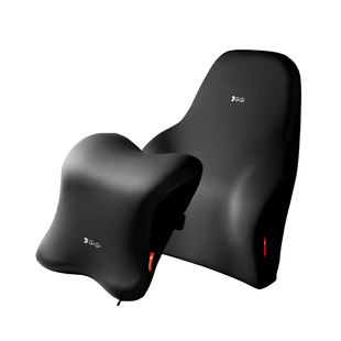 GiGi汽车头枕腰靠 车用座椅腰垫护颈枕一对 司机腰枕靠背车载靠垫