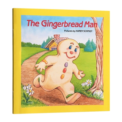 华研原版 姜饼人 英文原版 The gingerbread man 绘本 国外经典童话故事图画书 英文版 进口英语书籍