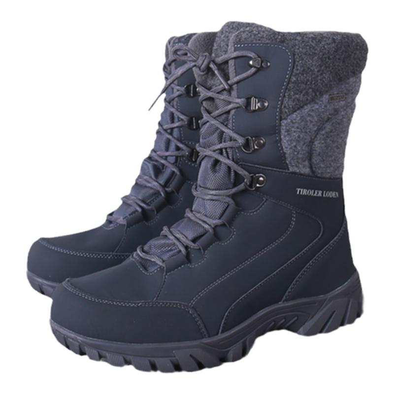 欧洲原单男女鞋冬季加绒保暖雪地靴防水防滑高帮户外登山徒步棉鞋