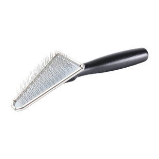 舒柏泰不眩光宠物三角针梳细部专业宠物美容梳泰迪比熊金毛梳子