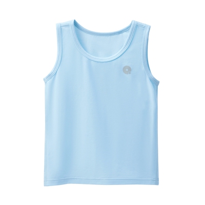 Q21儿童背心男孩女童速干排汗打底背心宝宝内外穿透气春夏季薄款