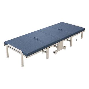 折叠床单人午休床躺椅便携简易经济办公午睡床临时床陪护家用加厚