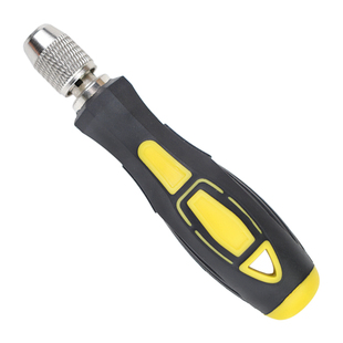 801批头电批手柄5MM圆柄802手柄6MM螺丝刀把手自锁夹头起子转换头