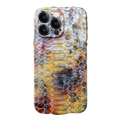 蟒蛇皮定制苹果系列手机壳