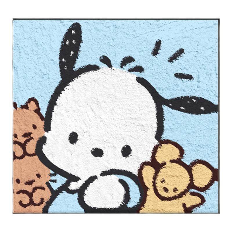帕恰狗立体肌理感diy数字油画