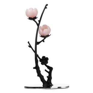 慢宋 | 南枝清影 梅花金属烛台 秋冬香薰礼盒 家居装饰 节日礼物