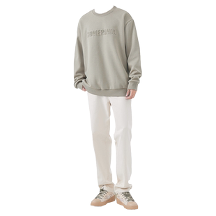 hansca秋季重磅卫衣男秋冬款套装日系高级感外套加绒上衣穿搭裤子