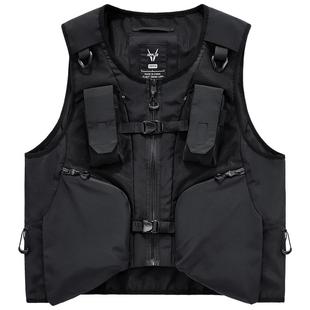 VIP多口袋机能风马甲男户外战术工装马夹多功能设计背心无袖外套