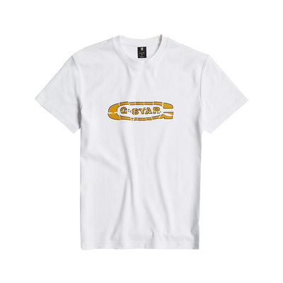 gstar休闲百搭logo字母短袖T恤