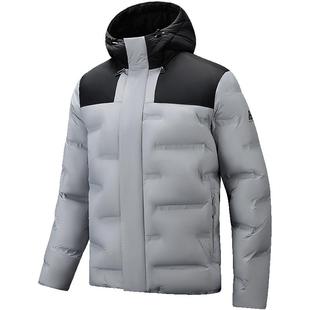 安踏火山岩六度芯羽绒服无缝羽绒服男士2025冬季新款鹅绒保暖外套