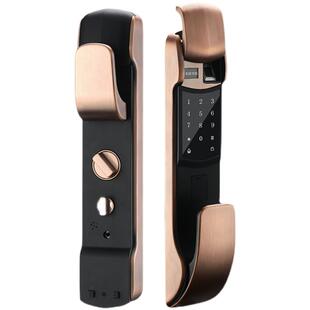 全自动指纹锁防盗门家用智能锁双开大门电子门锁防水密码锁室内门