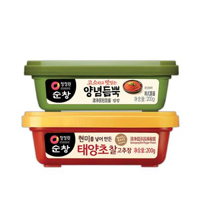 清净园韩式辣椒酱石锅拌饭酱200g