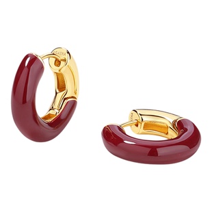 AGATHA/瑷嘉莎COLORFUL LEO里奥系列耳环法式高级感耳圈新年礼物