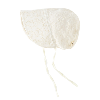 婴儿帽子春季薄款女宝公主帽可爱