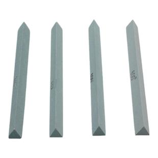 三角形磨刀石小号150目菱形砂条小磨石条去毛刺模具抛光油石棒