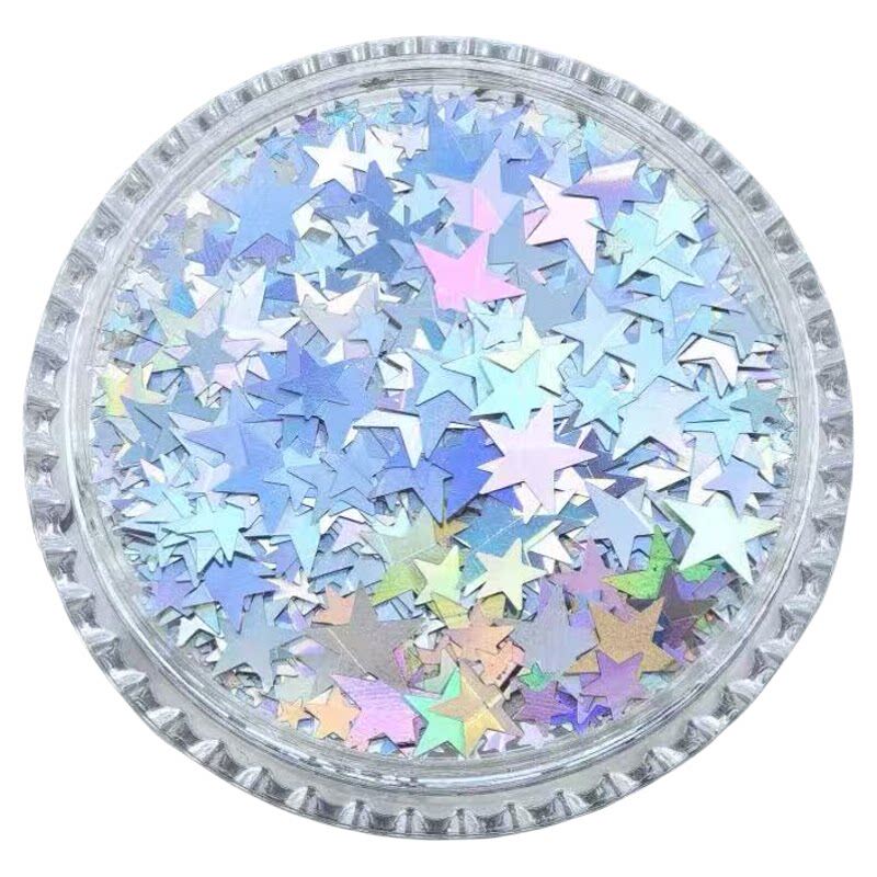 时尚五角星星闪片DIY闪亮金亮片
