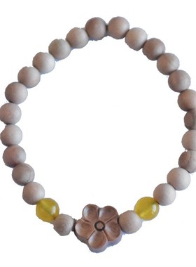 「梦微」木质手串桃木简约文艺