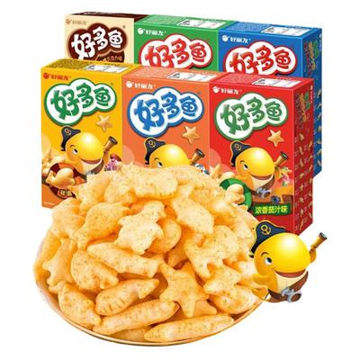 好丽友多鱼3连包零食小吃