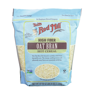 鲍勃红磨坊燕麦麸皮即食早餐晚餐健身代餐食品进口即食冲饮燕麦片