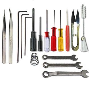 包缝机工具套装拷边机针板压脚螺丝绷缝机上针螺丝刀扳手镊子毛刷