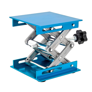 广和坤胜隆 小型手动铝氧化升降台实验室升降支架家用升降平台