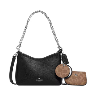 【情人节礼物】COACH/蔻驰2025女包Laurel 19流浪包子母包带镜饰