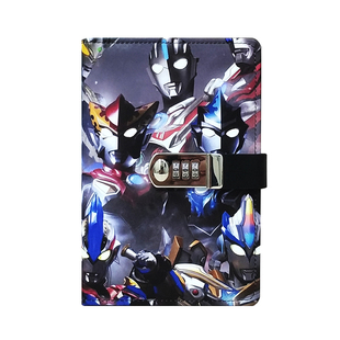 小学生田字格本子儿童日记本密码本女孩简约男生创意笔记本带锁作业作文本少女心密码锁本子节日礼物奖品保密