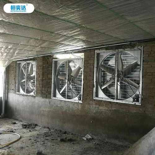 恒爽达工业负压风机皮带式镀锌板排风扇养殖场防锈耐腐蚀通风设备