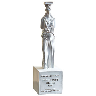 罗马柱石膏雕塑摆件艺术品高级感客厅玄关新家软装好物装饰简约风