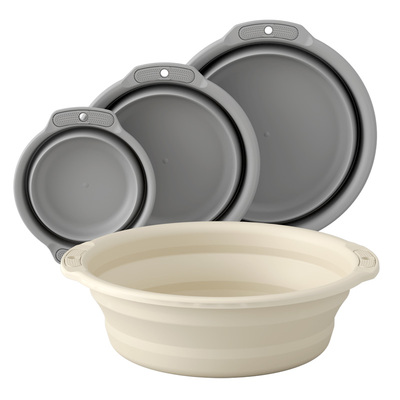 家用折叠式加厚塑料脸盆