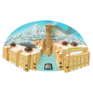 新疆文创博物馆特色景点冰箱贴树脂磁贴喀纳斯伊犁喀什旅行纪念品