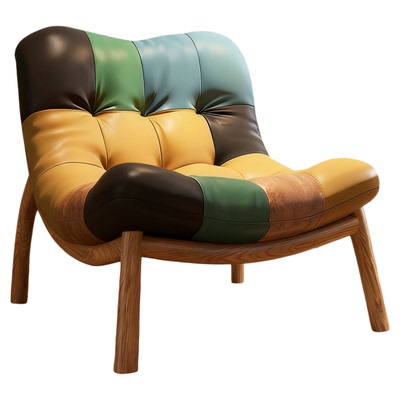 沙发椅单人轻奢意式简约设计师款