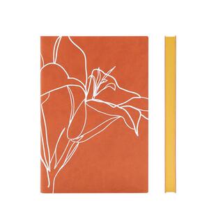 【电视剧同款】【可定制】德格夫花艺系列纯白本A5笔记本子文艺精致不难看好哄复古商务会议记录空白简约创意