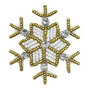 圣诞树老人麋鹿糖果雪花串珠补丁 diy卫衣包帽裤子衣服装饰手缝贴