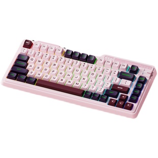 珂芝K75V2机械键盘无线三模蓝牙有线GASKET游戏办公专用高颜值RGB