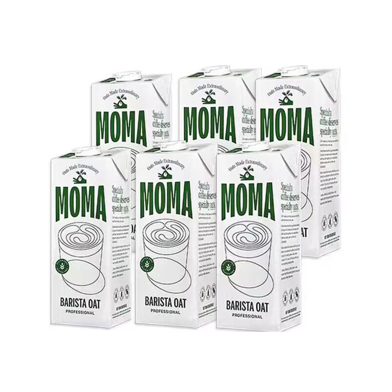 MOMA咖啡大师【1L*6盒】英国燕麦奶moma燕麦饮莫玛燕麦奶燕麦奶