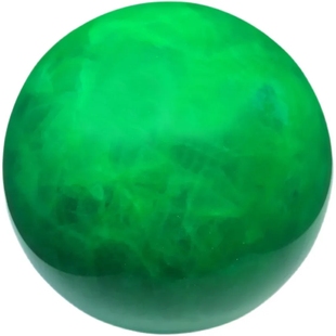 天然夜明珠萤石球绿光石原石夜光球超亮冰种水晶球月光居客厅摆件