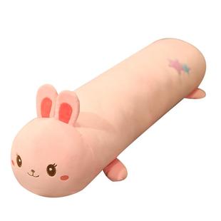 圆柱长条抱枕大靠枕糖果沙发靠垫床上睡觉枕头套子枕套拆洗换洗套