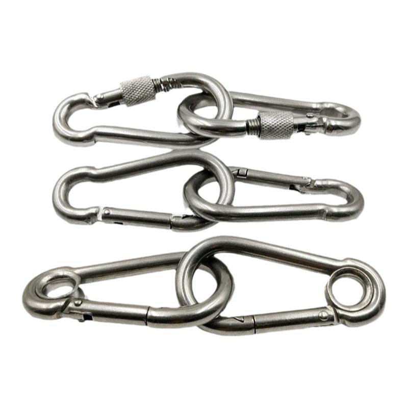 304不锈钢弹簧扣保险扣