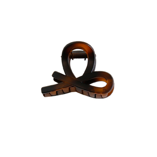 精致小号蝴蝶结发抓后脑勺半扎发夹鲨鱼夹时尚高级感高马尾抓夹女