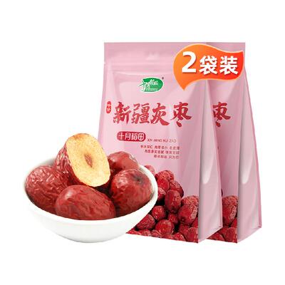 十月稻田新疆灰枣500g*2