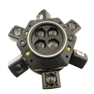 家用ktv氛围灯旋转七彩气氛灯旋转魔球灯闪光灯ktv旋转彩灯气氛灯